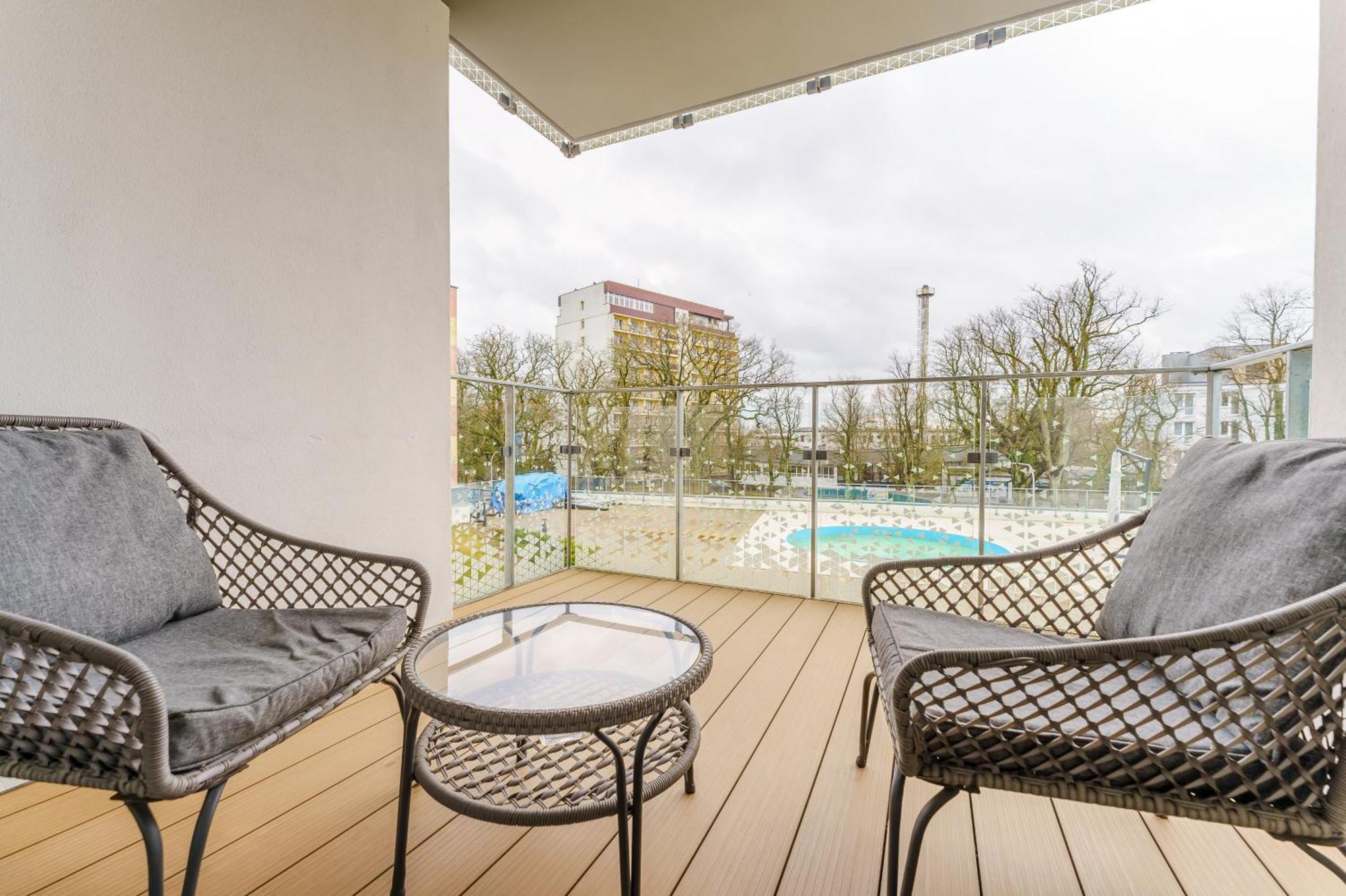 Faro Nadmorskie Tarasy Deluxe Przy Molo Apartament