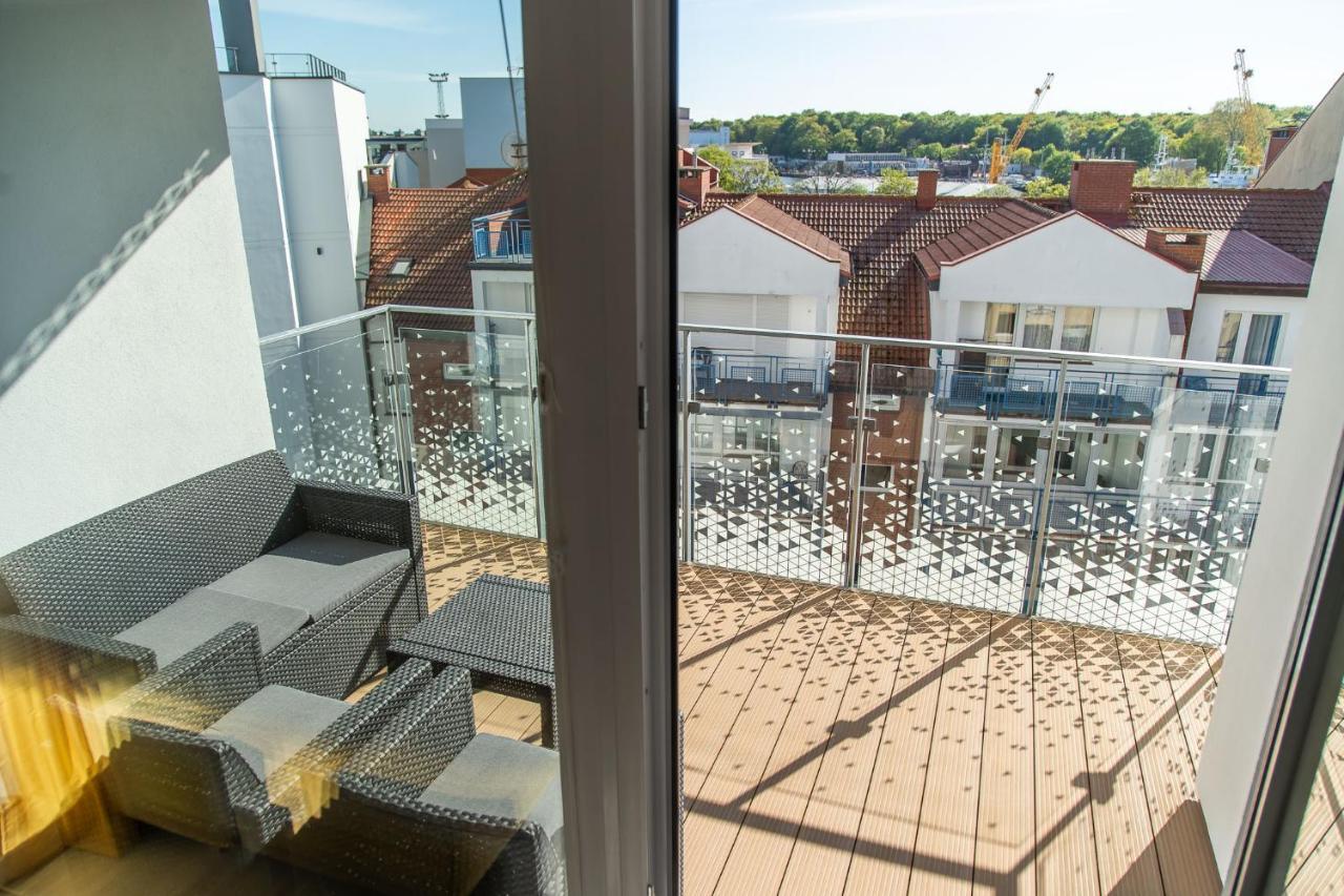 Faro Nadmorskie Tarasy Deluxe Przy Molo Apartament Kołobrzeg