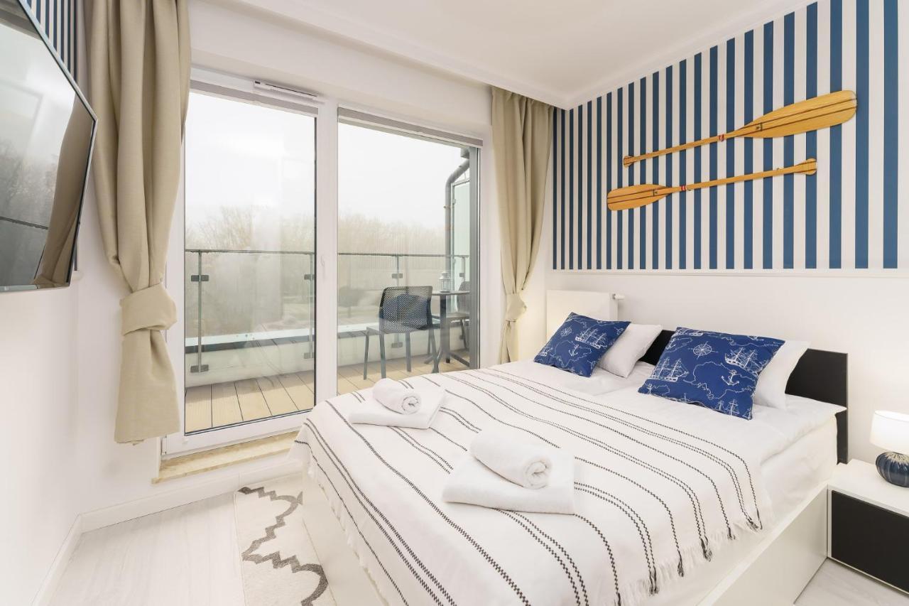 Apartment Faro Nadmorskie Tarasy Przy Latarni I Molo Baseny, Sauny, Fitness I Parking W Cenie