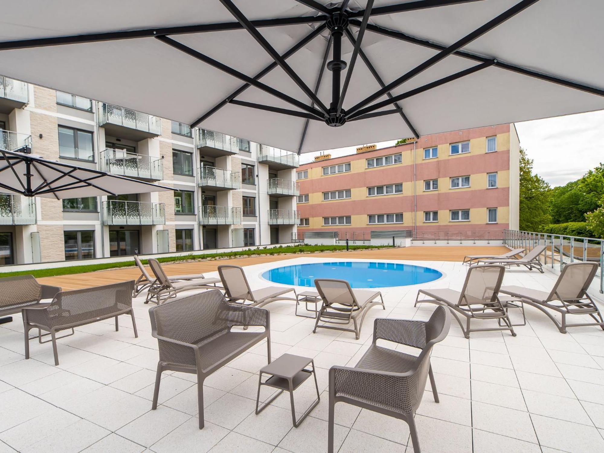 Faro Nadmorskie Tarasy Przy Latarni I Molo Baseny, Sauny, Fitness I Parking W Cenie Apartment *